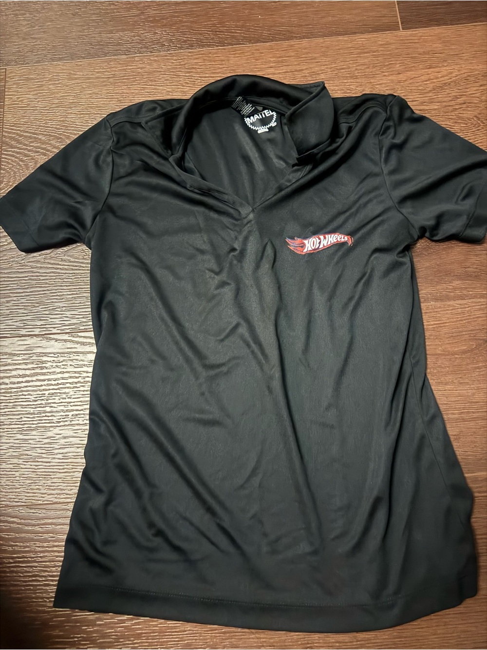Mattel Black Hot Wheels Polo Top